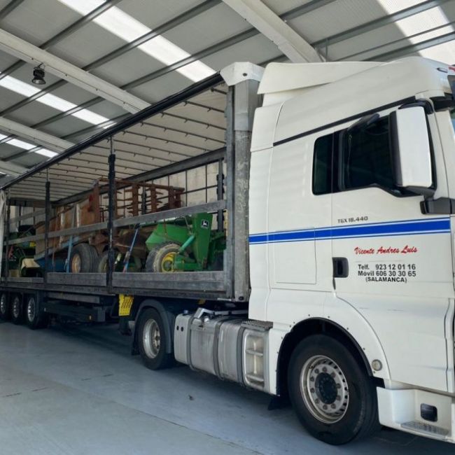 Empresa de transporte de mercancías por carretera en Castilla y León