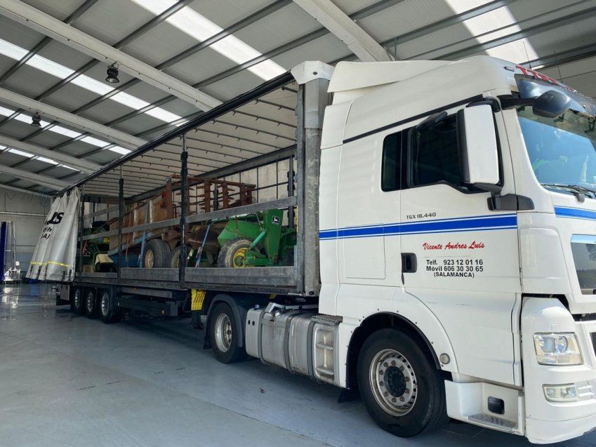 Empresa de transporte de mercancías por carretera en Castilla y León