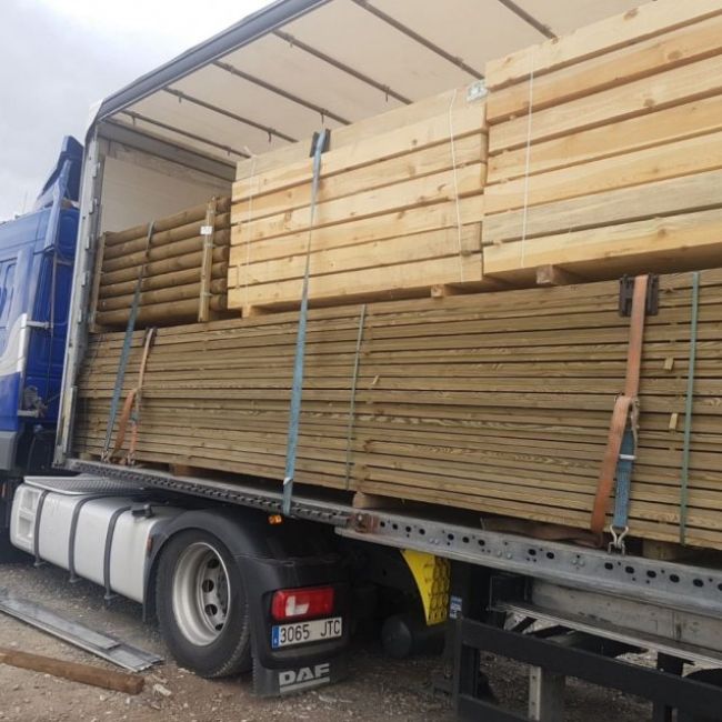 Transporte de mercancía voluminosa en Galicia