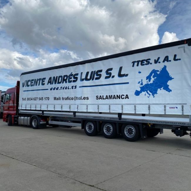 Empresa de transporte de mercancías por carretera en Salamanca