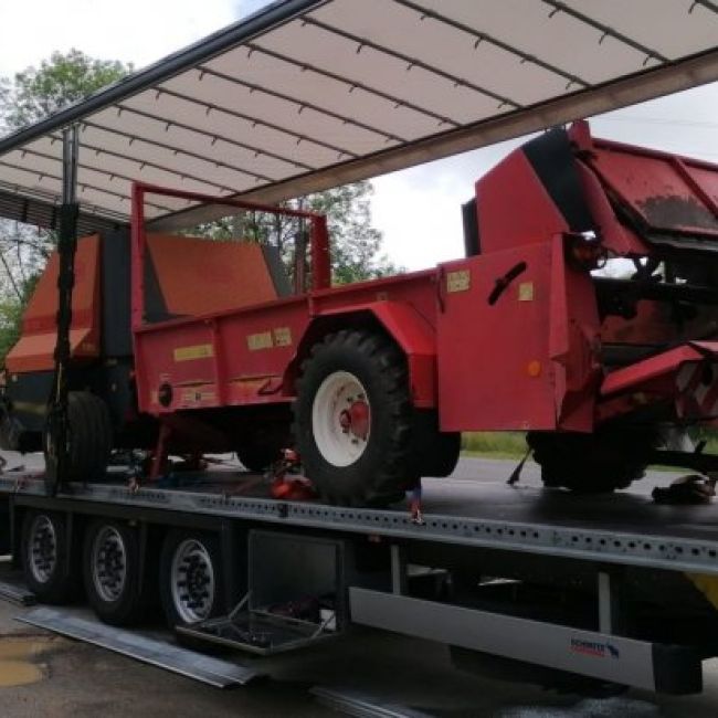 Transporte de maquinaria pesada en Castilla y León