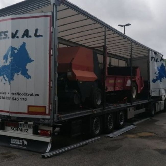 Transporte de maquinaria pesada en País Vasco